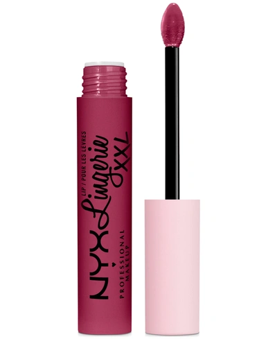 Nyx Professional Makeup Lip Lingerie Xxl Long-lasting Matte Liquid Lipstick In Xxtended