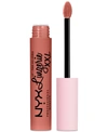 NYX PROFESSIONAL MAKEUP LIP LINGERIE XXL LONG-LASTING MATTE LIQUID LIPSTICK