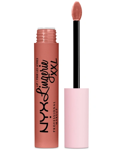 Nyx Professional Makeup Lip Lingerie Xxl Long-lasting Matte Liquid Lipstick In Turn On