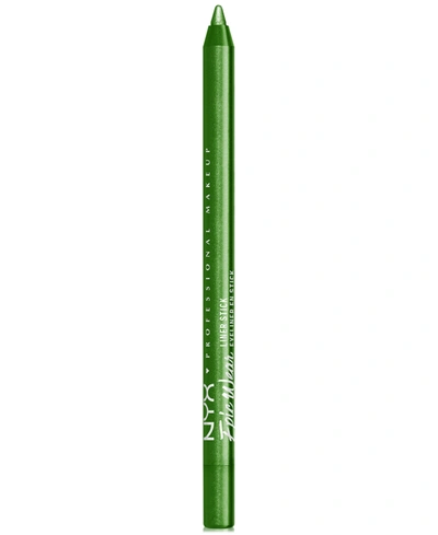 Nyx Professional Makeup Epic Wear Liner Stick Long Lasting Eyeliner Pencil In Emerald Cut (green)
