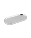 Nambe Oblong Nest Large Tray In Silver-tone