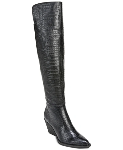 Zodiac Women's Ronson Over-the-knee Cowboy Boots In Black