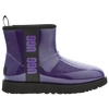 Ugg ® Classic Mini Waterproof Clear Boot In Purple/multi