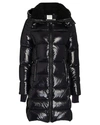 Sam Savannah Quilted Puffer Jacket In Black