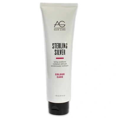Ag Hair Cosmetics Sterling Silver Toning Conditioner By  For Unisex - 6 oz Conditioner In Silver Tone