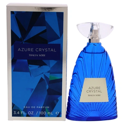 Thalia Sodi Azure Crystal By  For Women - 3.4 oz Edp Spray In Blue,orange