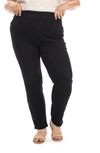 Nina Leonard Denim Pants In Black