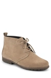 White Mountain Auburn Suede Bootie In Light Tan Suede