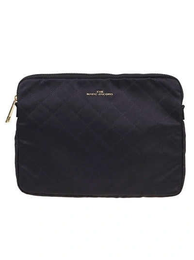 Marc Jacobs Quilted Computer Case In Black