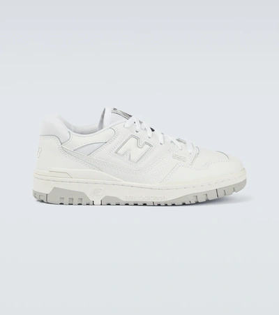 New Balance Bb550 Court Sneakers In White/grey/red