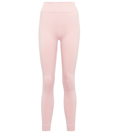 The Upside Ayama Dance High-rise Cropped Leggings In Rosa