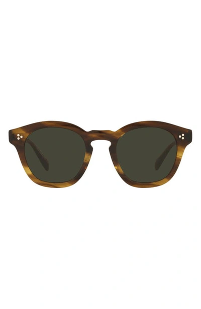 Oliver Peoples Boudreau 0ov5382su 167782 Square Sunglasses In Green