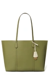 TORY BURCH PERRY TRIPLE COMPARTMENT LEATHER TOTE,81932