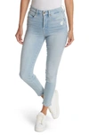 Good American Good Waist High Waist Crop Skinny Jeans In Blue397