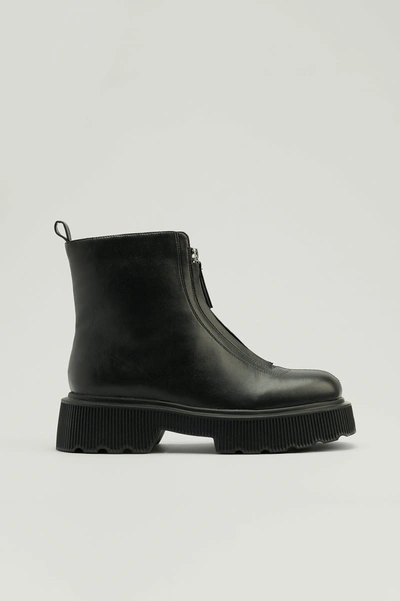 Na-kd Zip Detailed Boots -