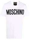 Moschino Crew Neck Short Sleeves T-shirts In White
