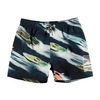 Molo Patterned Drawstring Swim Shorts In Blue