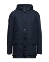 Woolrich Coats In Dark Blue