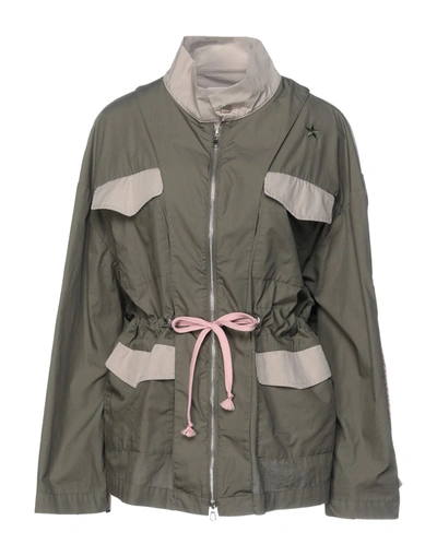 The Editor Jackets In Military Green