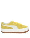 Puma Sneakers In Yellow