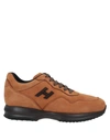 Hogan Sneakers In Camel