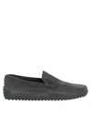 Tod's Loafers In Grey