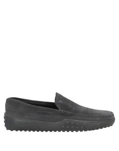 Tod's Loafers In Grey