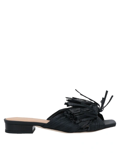Paloma Barceló Sandals In Black