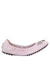 Tod's Ballet Flats In Lilac