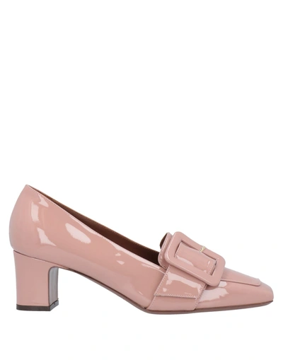 L'autre Chose Loafers In Pastel Pink