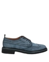 Brimarts Lace-up Shoes In Slate Blue