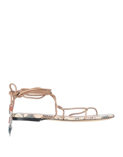 Isabel Marant Sandals In Beige