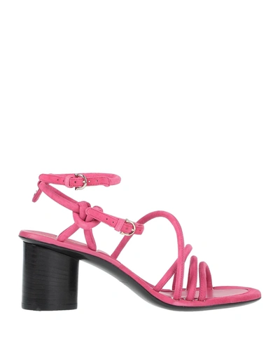 Ferragamo Sandals In Pink