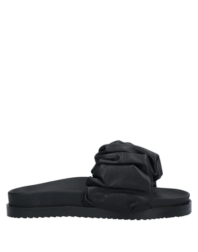 Ottod'ame Sandals In Black