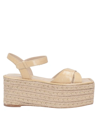 Paloma Barceló Espadrilles In Beige