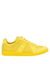 Maison Margiela Sneakers In Yellow