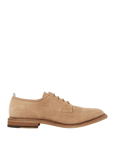 Officine Creative Italia Lace-up Shoes In Sand
