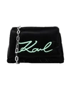 Karl Lagerfeld Handbags In Black