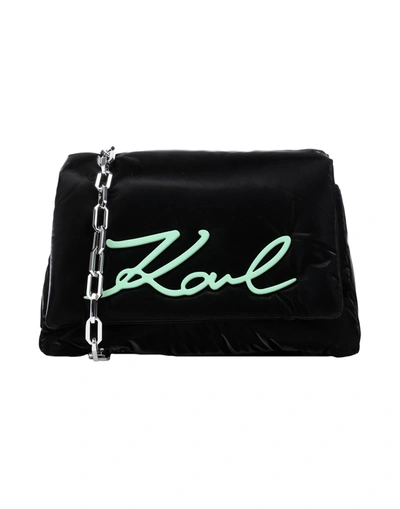 Karl Lagerfeld Handbags In Black