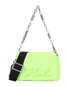 Karl Lagerfeld Handbags In Acid Green