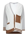 Kash Cardigans In White