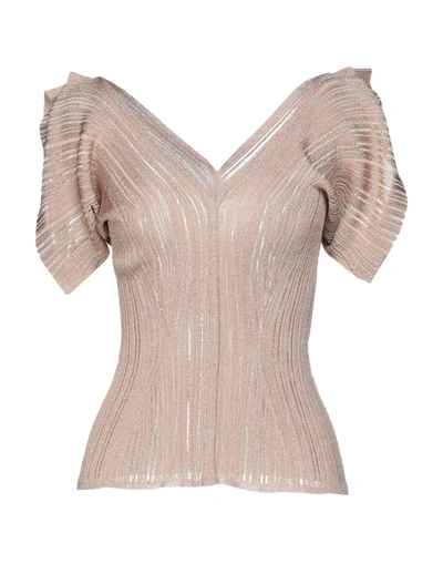 Chloé Sweaters In Rose Gold