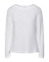 Slowear Sweaters In White