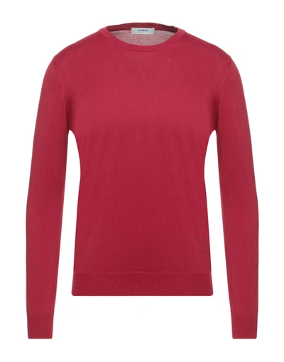 Alpha Studio Sweaters In Red