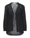 Alpha Studio Cardigans In Black