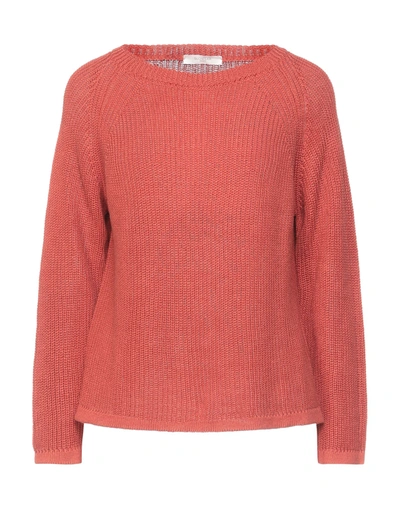 Slowear Sweaters In Rust