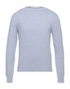 Manuel Ritz Sweaters In Light Grey