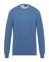 Roberto Collina Sweaters In Blue