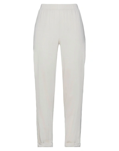 Le Tricot Perugia Pants In Light Grey