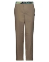 OUTHERE OUTHERE MAN PANTS BROWN SIZE M COTTON, ELASTANE,13667984NO 5